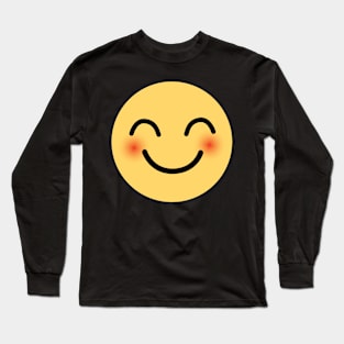 emoticons happy Long Sleeve T-Shirt